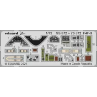 Eduard Accessory F4F-3 for Arma Hobby 1:72 (SS872)