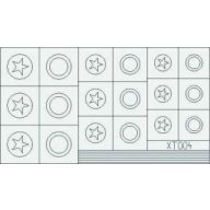 Eduard US Stars medium 1:35 (XT004)