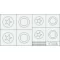 Eduard Accessory US Stars large 1:35 (XT005)
