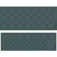   Eduard Accessory M-26 wheel masks for Hobby Boss 1:35 (XT160)