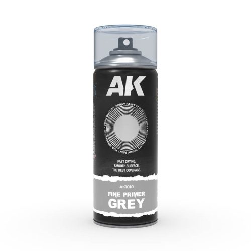 AK Sprays Fine Primer Grey 400ml AK1010