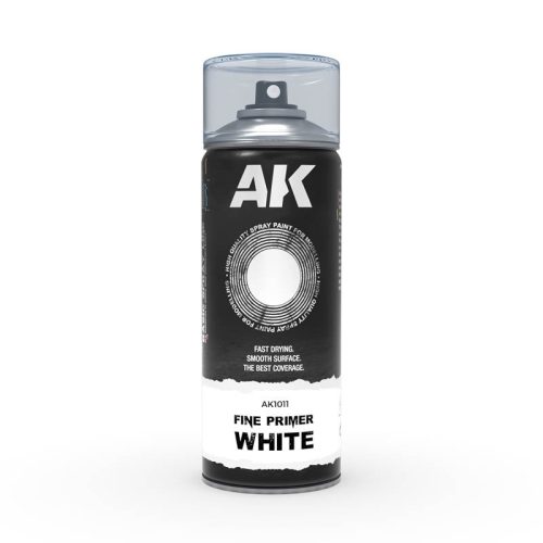 AK Sprays Fine Primer White 400ml AK1011