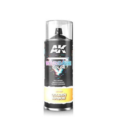 AK Interactive - Golden Armor Spray 400 ml (AK1052)