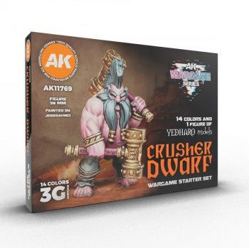 AK Interactive - Wargame Starter Set Crusher Dwarf 14 (AK11769)