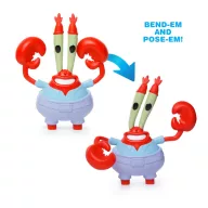 SpongyaBob játékfigura 12 cm - Mr Krabs (Rák Úr)