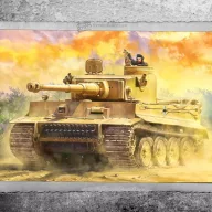   Forces Of Valor 1:72 German Tiger I DAK 1943 fr. Prod. Kit (873001)