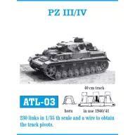 Friulmodel Tracks for Pz III (H-J) / Pz IV _ 1:35 (ATL-003)