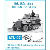 Friulmodel Tracks for SdKfz 251 Halftrack 1:35 (ATL-007)