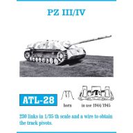 Friulmodel Tracks for Pz.Kmpfw III/IV 1:35 (ATL-028)
