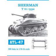 Friulmodel Tracks for Sherman T 51 Type 1:35 (ATL-047)