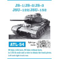   Friulmodel Tracks for JS-I + II + III/ JSU-122/152 1:35 (ATL-054)