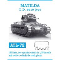 Friulmodel Tracks for Matilda T.D-5910 Type 1:35 (ATL-072)