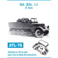 Friulmodel Tracks for Sd.Kfz 11 3-ton 1:35 (ATL-076)