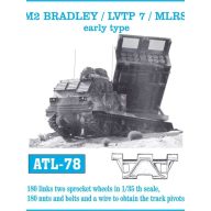   Friulmodel Tracks for M2 Bradley/ LVTP 7/MLRS früh 1:35 (ATL-078)
