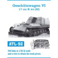   Friulmodel Tracks for Geschützwagen VI 17cm K44 (Sf) 1:35 (ATL-092)