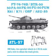   Friulmodel Tracks for PT-76/GSZP-55 BTR-50/BTR-50PU 1:35 (ATL-097)