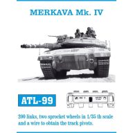   Friulmodel Tracks for Merkava Mk. IV Einzelkettenglieder 1:35 (ATL-099)