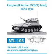   Friulmodel Tracks for Scorpion/Scimitar CVR (T) family early t 1:35 (ATL-106)