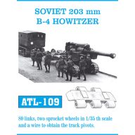   Friulmodel Tracks for Soviet 203mm B-4 Howitzer 1:35 (ATL-109)