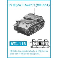   Friulmodel Tracks for Pz.Kpfw I Ausf C (VK.601) 1:35 (ATL-118)