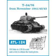   Friulmodel Tracks for T-34/76 from November 1941/42/43 1:35 (ATL-124)
