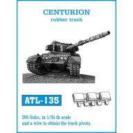 Friulmodel Tracks for CENTURION rubber track 1:35 (ATL-135)