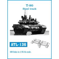 Friulmodel Tracks for T-90 Steel track 1:35 (ATL-136)