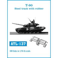   Friulmodel Tracks for T-90 Steel track with rubber 1:35 (ATL-137)