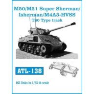   Friulmodel Tracks for M50/M51 Super Sherman/Isherman/M4A3-HVSS 1:35 (ATL-138)