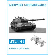 Friulmodel Tracks for LEOPARD 1/GEPARD/AS90 1:35 (ATL-141)