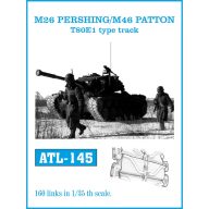   Friulmodel Tracks for M26 PERSHING/ M46 PATTON T80E1 type track 1:35 (ATL-145)