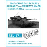   Friulmodel Tracks for GAL BATASH ACHZARIT LATE / MERKAVA Mk.3D 1:35 (ATL-171)