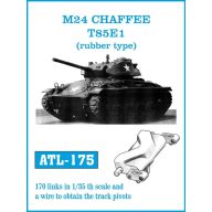   Friulmodel Tracks for M24 CHAFFEE T85E1 (rubber type) 1:35 (ATL-175)