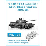   Friulmodel Tracks for T-44M /T-54 model 1949/ AT-T/ BTM-3/ BAT-M/ MDK-2M 1:35 (ATL-176)