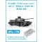 Friulmodel Tracks for T-44M /T-54 model 1949/ AT-T/ BTM-3/ BAT-M/ MDK-2M 1:35 (ATL-176)