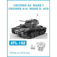   Friulmodel Tracks for CRUISER A9 MARK I./ CRUISER A10 MARK II ACS 1:35 (ATL-182)