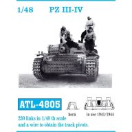 Friulmodel Tracks for PZ III - IV 1941/1944 1:48 (ATL-4805)