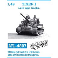 Friulmodel Tracks for Tiger I Late type 1:48 (ATL-4807)