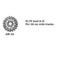 Friulmodel Tracks for Pz IV (A-D) 1:35 (AW-03)