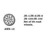   Friulmodel Tracks for JS-1 JS-2 JS-3 Road Wheels 1:35 (AW-12)