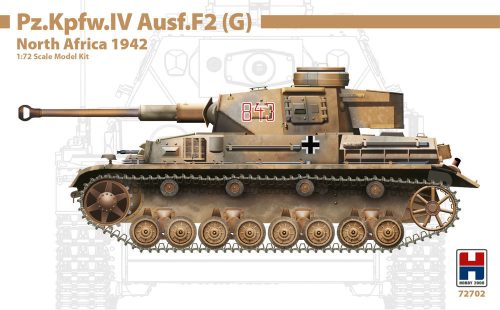 Hobby 2000 Pz.Kpfw.IV Ausf.F2 (G) North Africa 1942 1:72 (72702)