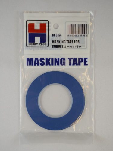 Hobby 2000 Masking Tape For Curves 2 mm x 18 m  (H2K80013)