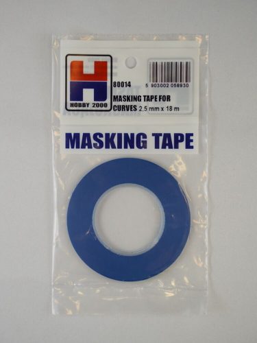 Hobby 2000 Masking Tape For Curves 2,5 mm x 18 m  (H2K80014)