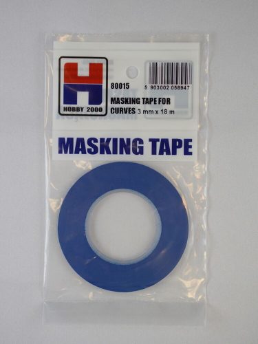 Hobby 2000 Masking Tape For Curves 3 mm x 18 m  (H2K80015)