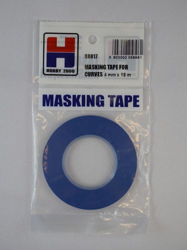 Hobby 2000 Masking Tape For Curves 4 mm x 18 m  (H2K80017)