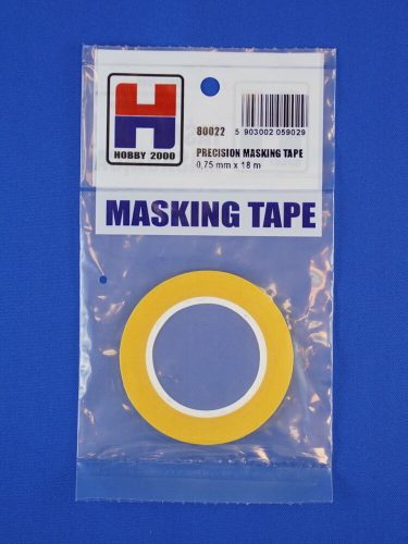 Hobby 2000 Precision Masking Tape 0,75 mm x 18 m  (H2K80022)
