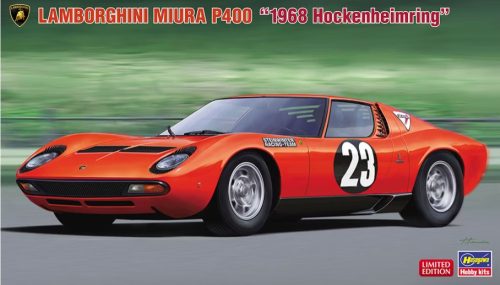 Hasegawa 20567 Lamborghini Miura P400 "1968 HOCKENHEIMRING" 1:24