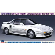   Hasegawa HC45 TOYOTA MR2 (AW11) LATE VERSION G-Limited Super Charger (T Bar Roof) 1:24