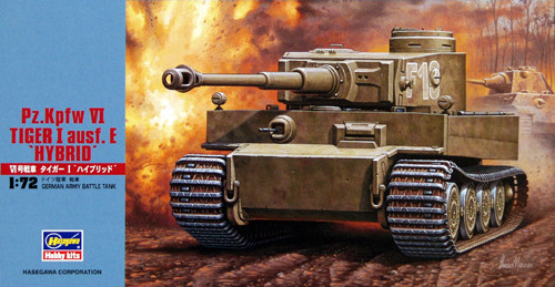 Hasegawa MT55 Pz.Kpfw.VI Tiger I Ausf.E Hybrid 1:72