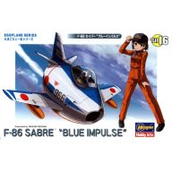 Hasegawa EGG PLANE F-86 Sabre Blue Impulse  (TH16)